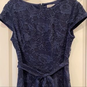 Navy Lace Dress